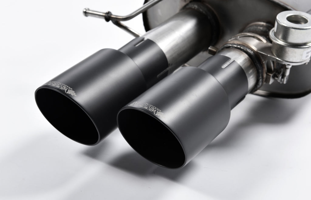 BMW M5 F10 - Cat-Back Exhaust System with Cerakote Black Trims