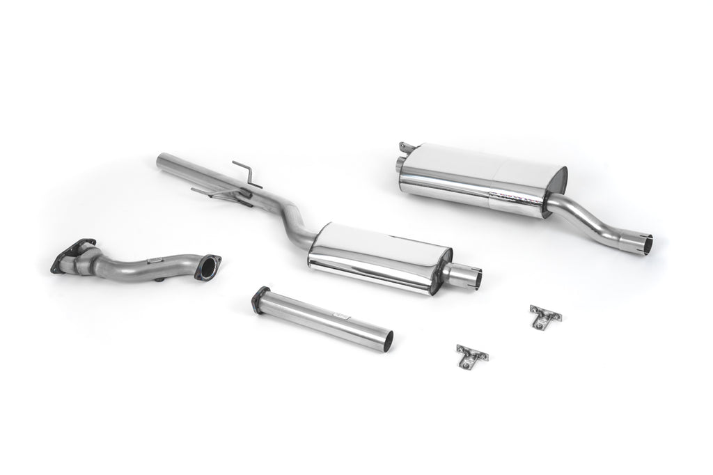 BMW E30 M3 - Manifold Back-Exhaust System with Non-Resonated Catalyst Delete &amp; OE Style Trims