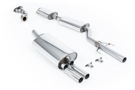 BMW E30 M3 - Manifold Back-Exhaust System with Resonated Catalyst Delete & OE Style Trims
