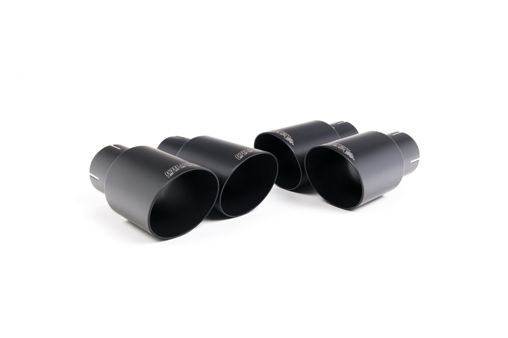 BMW F87 M2 Comp - GPF/OPF-Back Exhaust System with Quad GT-90 Cerakote Black Trims
