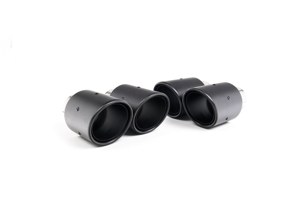 BMW F87 M2 Comp - GPF/OPF-Back Exhaust System with Quad Jet-90 Carbon Fibre Trims
