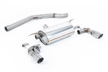 Load image into Gallery viewer, BMW F20/21 M140i - Non-Resonated (Louder) GPF/OPF-Back Exhaust System with Titanium GT-90 Trims
