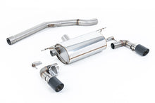 Load image into Gallery viewer, BMW F20/21 M140i - Non-Resonated (Louder) GPF/OPF-Back Exhaust System with  Carbon Fibre Jet-90 Trims