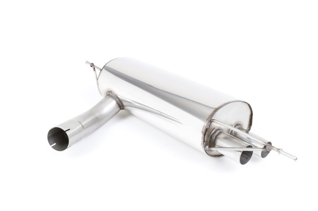 Valved Rear Silencer with GT-80 Cerakote Black Trims