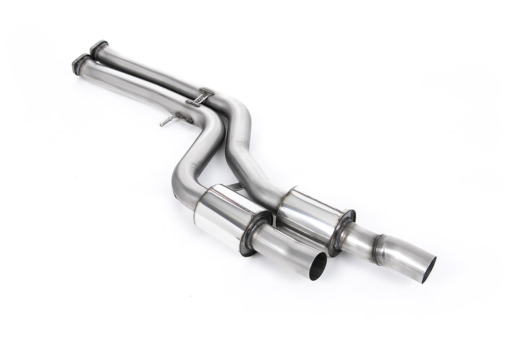 BMW F80 M3/F82 M4 - Resonated (Quieter) Secondary Catalyst Delete - For Fitment to Milltek