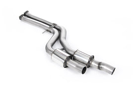 BMW F80 M3/F82 M4 - Resonated (Quieter) Secondary Catalyst Delete - For Fitment to Milltek
