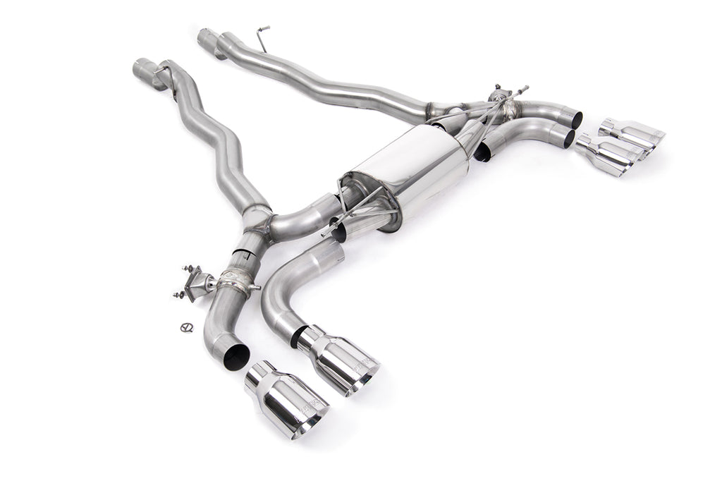 BMW M5 F90 - OPF/GPF Back System with Polished GT-100 Trims - EC Approved