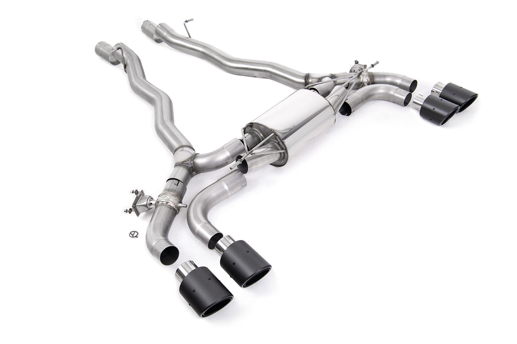 BMW M5 F90 - OPF/GPF Back System with Carbon JET-100 Trims - ECE Approved