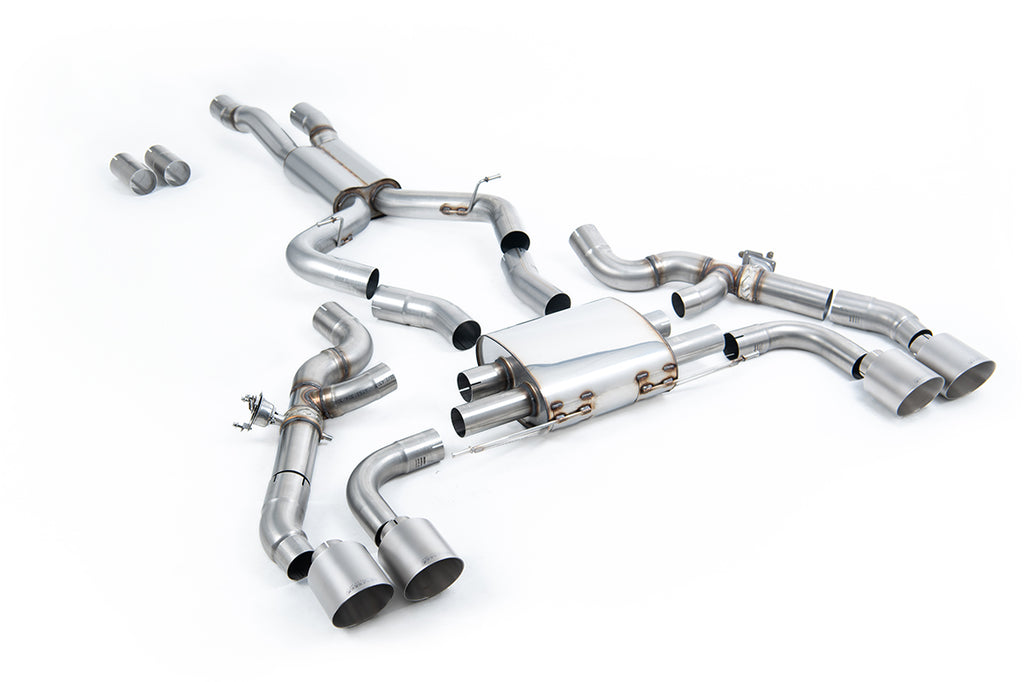 BMW X3 G01/X4 G02 S58 - OPF/GPF Back System with GT-115 Titanium Trims