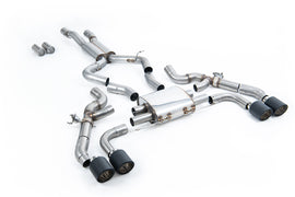 BMW X3 G01/X4 G02 S58 - OPF/GPF Back System with JET-115 Carbon Trims
