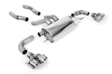 Load image into Gallery viewer, Particulate Filter Back Exhaust System with Quad GT-100 Polished Trims