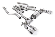 Load image into Gallery viewer, BMW M5 F90 LCI (GPF Equipped) - Cat Back Exhaust System with Polished GT-100 Trims