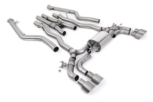 Load image into Gallery viewer, BMW M5 F90 LCI (GPF Equipped) - Cat Back Exhaust System with Brushed Titanium GT-100 Trims