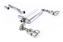 Load image into Gallery viewer, BMW F40 M135i - Maxton x Milltek - OPF/GPF Back Exhaust System with Quad GT-100 Brushed Titanium Trims - Fits Maxton Diffuser Only