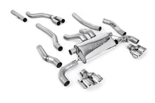 Load image into Gallery viewer, Cat Back Exhaust System with Quad GT-100 Polished Trims