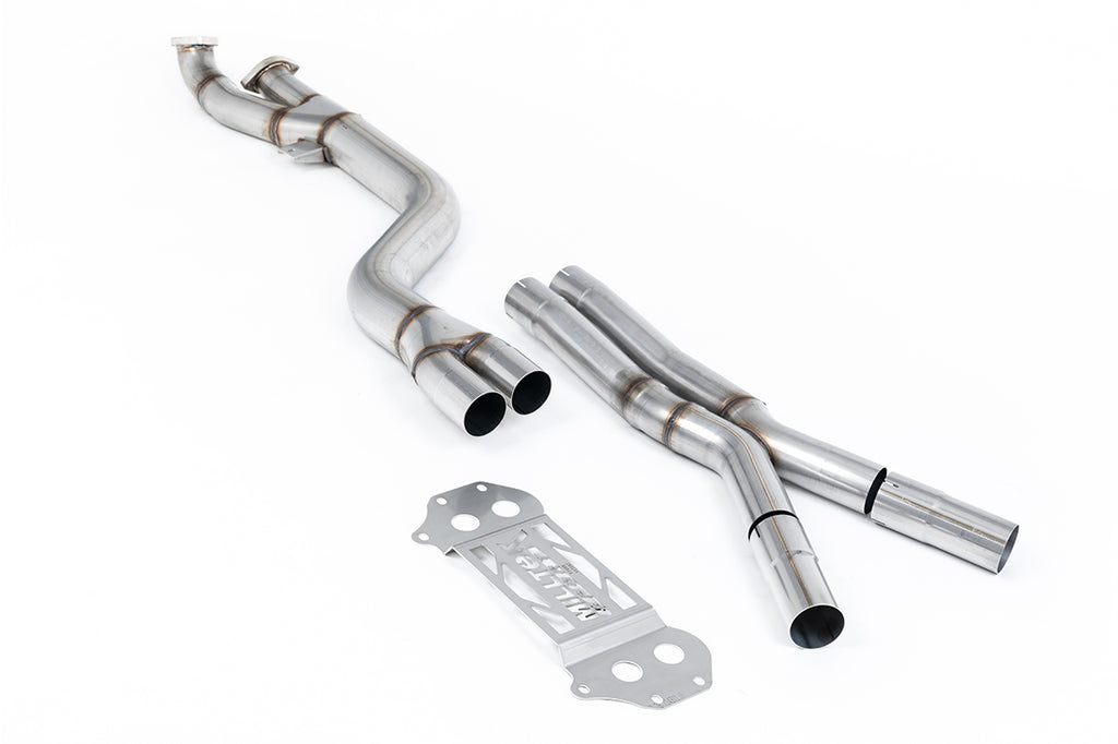 BMW G8X M3/M4 - Secondary Catalyst Bypass - Non Resonated to Milltek Axle Back Only