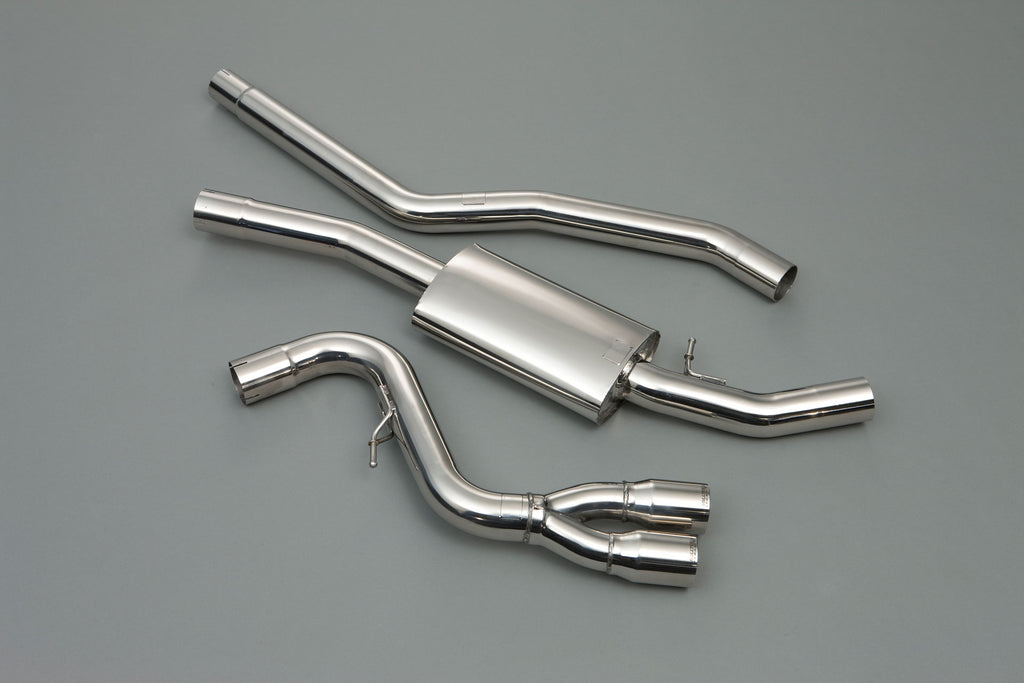 BMW 1 Series E81/E87 Diesel - Cat-Back Exhaust System with Twin Polished Trim Assembly