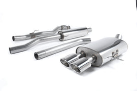 Mini Cooper S R56/R58 - Resonated (Quieter) Cat-Back Exhaust System with Twin Oval Tailpipes