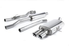 Mini Cooper S R56/R58 - Resonated (Quieter) Cat-Back Exhaust System with Twin Round Tailpipes