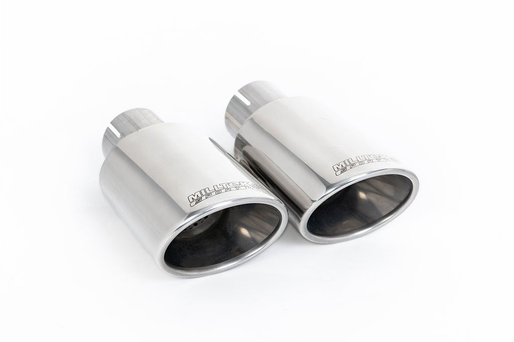Mini Cooper S R56/R58 - Non-Resonated (Louder) Cat-Back Exhaust System with Twin Oval Tailpipes