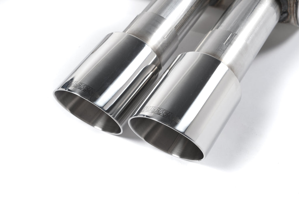 Mini Cooper S F56 - Resonated (Quieter) Cat-Back Exhaust System with Polished Tips