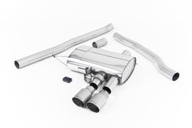 Mini Cooper S F56 - Valved & Non-Resonated (Louder) Cat-Back Exhaust System with Titanium Tips