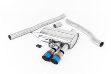 Load image into Gallery viewer, Mini Cooper S F56 - Valved &amp; Non-Resonated (Louder) Cat-Back Exhaust System with Burnt Titanium Tips