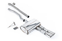 Load image into Gallery viewer, Mini Cooper S F55 (LCI Only) - GPF Bypass - Non Resonated (Louder) Cat-Back Exhaust System with Polished GT-90 Trims