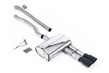 Load image into Gallery viewer, Mini Cooper S F55 (LCI Only) - GPF Bypass - Non Resonated (Louder) Cat-Back Exhaust System with Cerakote Black GT-90 Trims