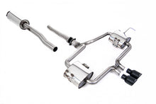 Load image into Gallery viewer, Mini Cooper S R53 - Resonated (quieter) Cat Back Exhaust System with Cerakote Black Trims