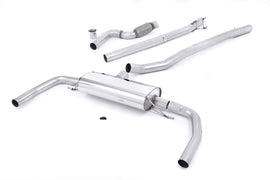 Mercedes CLA45 AMG - Non-Valved & Non-Resonated (Louder) Cat-Back Exhaust System - Uses OE Trims