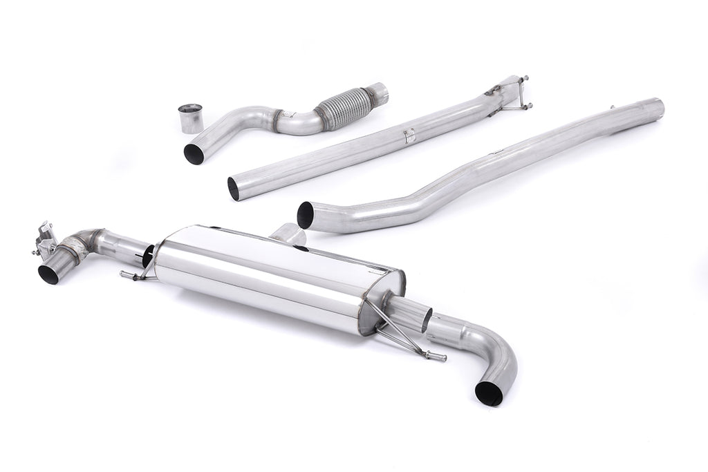 Mercedes A45 AMG W176 - Non-Resonated Cat-Back Exhaust System (Uses OE Trims)