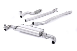 Mercedes A45 AMG W176 - Non-Resonated Cat-Back Exhaust System (Uses OE Trims)