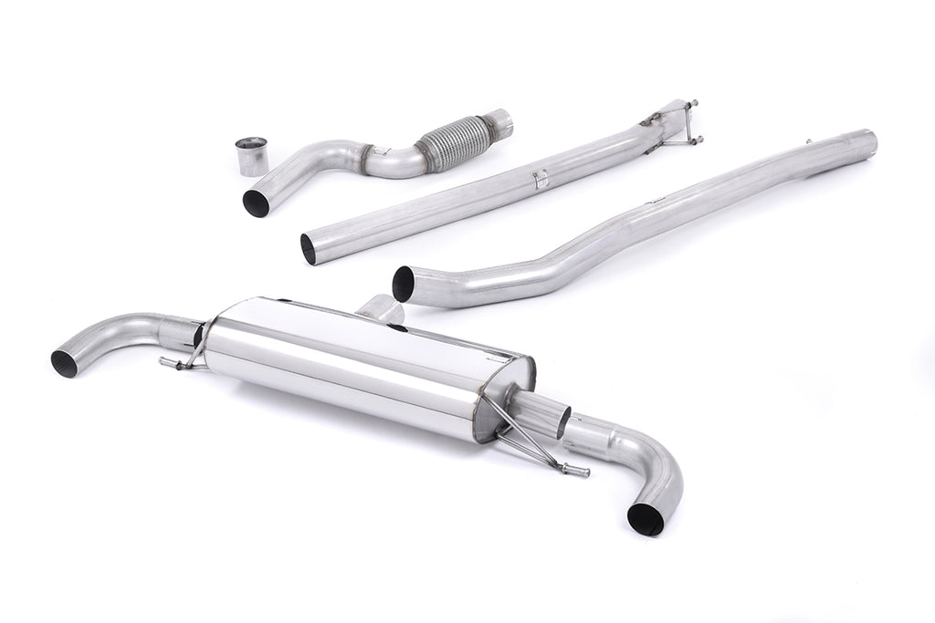 Mercedes A45 AMG W176 - Non-Valved &amp; Non-Resonated Cat-Back Race Exhaust System (Uses OE Trims)