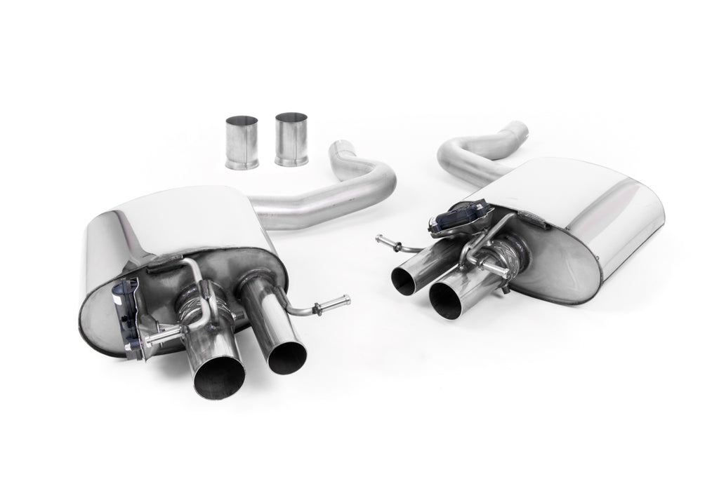 Mercedes C63S Coupe V8 (GPF Models) - Rear Silencer / Axle-Back Exhaust System