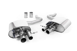 Mercedes C63S Coupe V8 (GPF Models) - Rear Silencer / Axle-Back Exhaust System