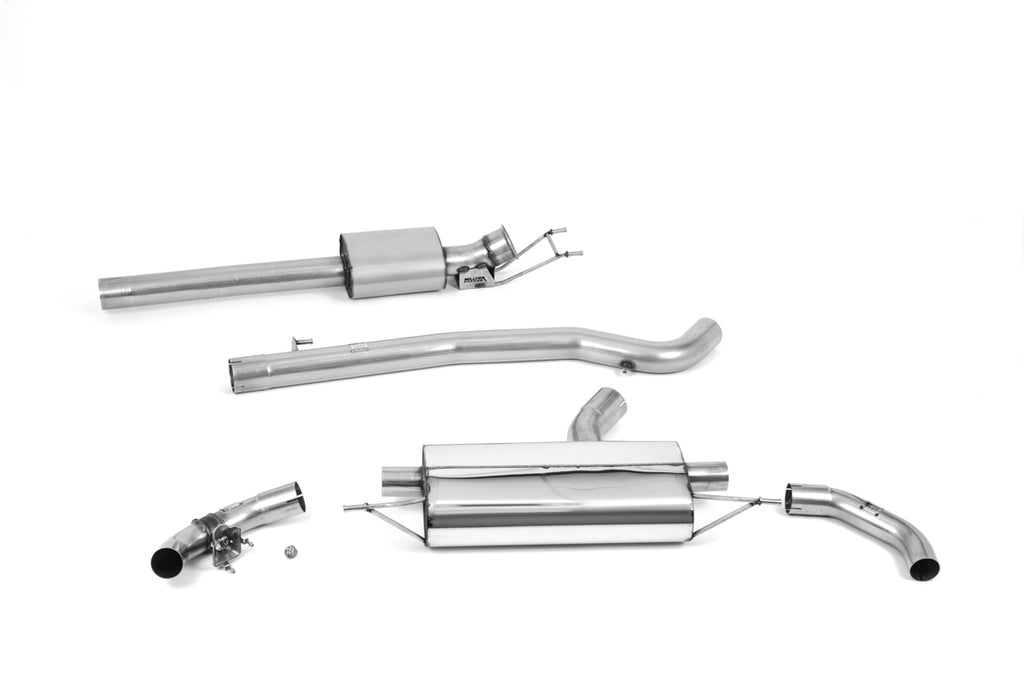 Mercedes A45/A45S AMG W177 Hatch - Resonated GPF Back Exhaust System - Uses OE Trims