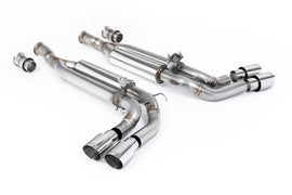 Mercedes G63 W463 (ROW Non GPF Models) - Valved Cat-Back Exhaust System with Polished Trims