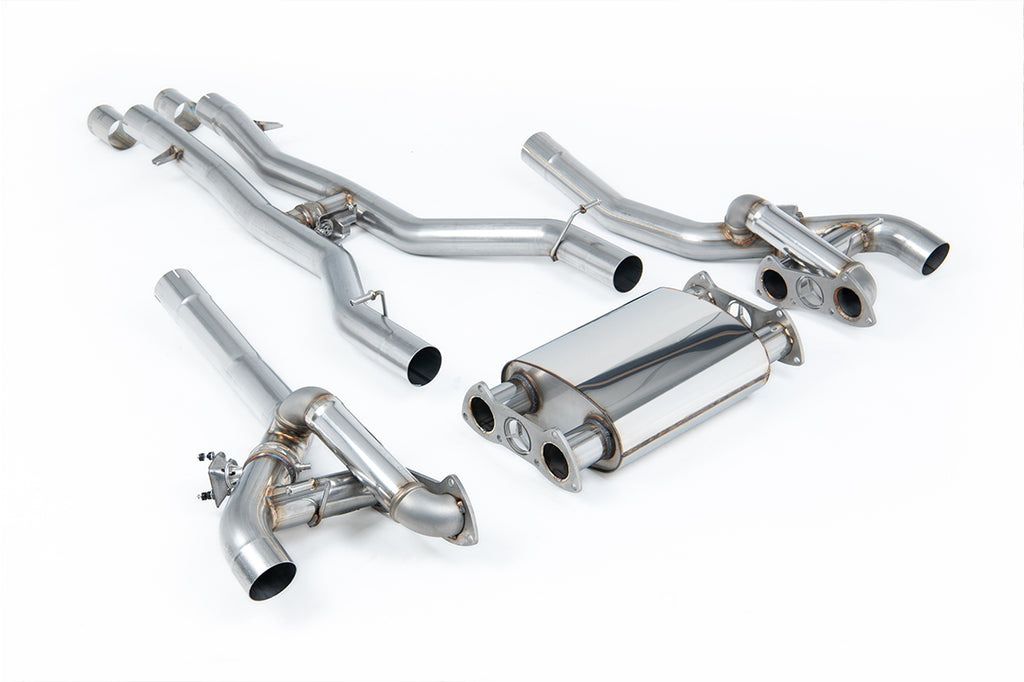 Mercedes AMG GT/GTS/GTC (Non GPF Models) - Cat Back (Valved) with Active H Pipe