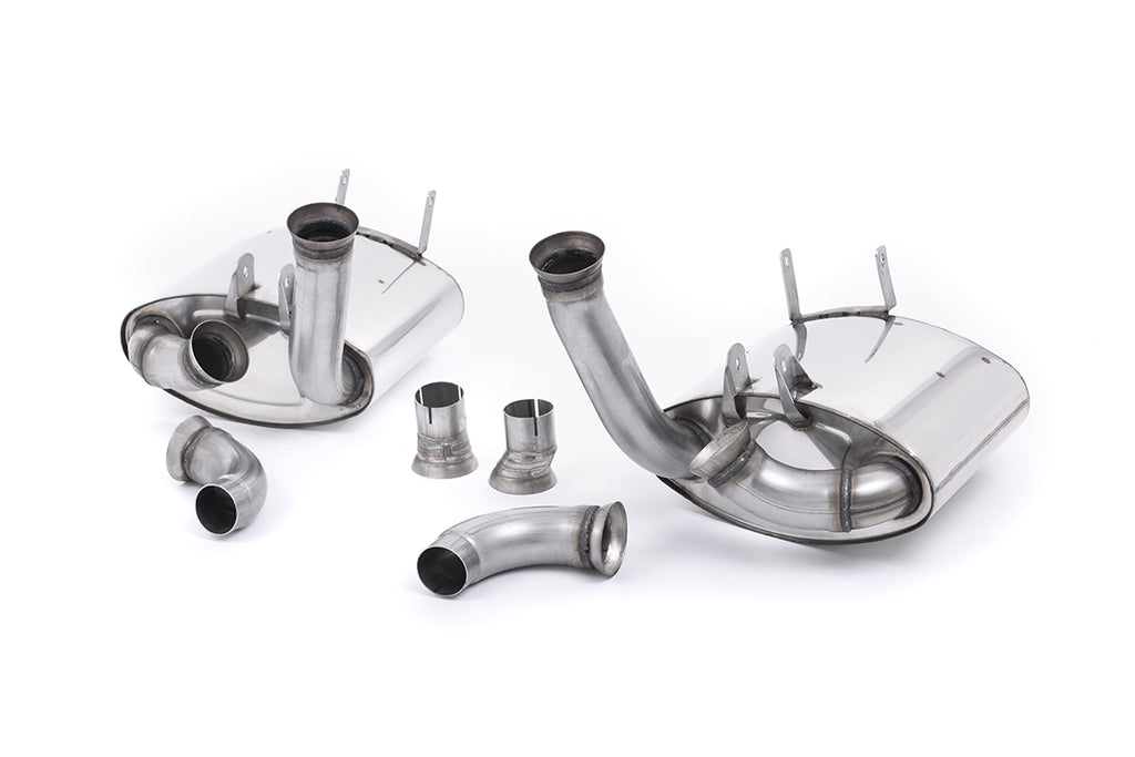 Porsche 997.1 Carrera &amp; Carrera S - Rear Silencer - Cup Version - Uses OE Trims