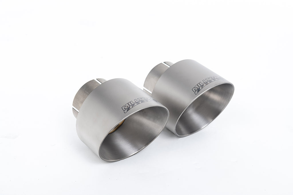 Porsche 991.1/991.2 GT3 &amp; GT3 RS - Cat-Back Exhaust System with Titainium GT-100 Trims