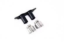 Load image into Gallery viewer, Porsche 991.2 GT3 &amp; GT3 RS - GT-100 Polished Trims &amp; Mounting Plate - Fits to OE Silencer