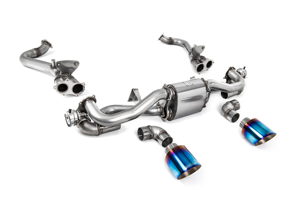 Porsche 718 GTS &amp; Spyder Boxster/GT4 4.0 Cayman (GPF Pre Feb 2020 Models) - GPF/OPF Bypass With Burnt Titanium GT-115 Trims