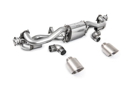 Porsche 718 GTS & Spyder Boxster/GT4 4.0 Cayman (GPF Pre Feb 2020 Models) - Particulate Filter-back With Brushed Titanium GT-115 Trims
