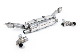 Porsche 911 991.1 3.8L - Rear Silencer Fits to OE Side Silencers and with OE Tips