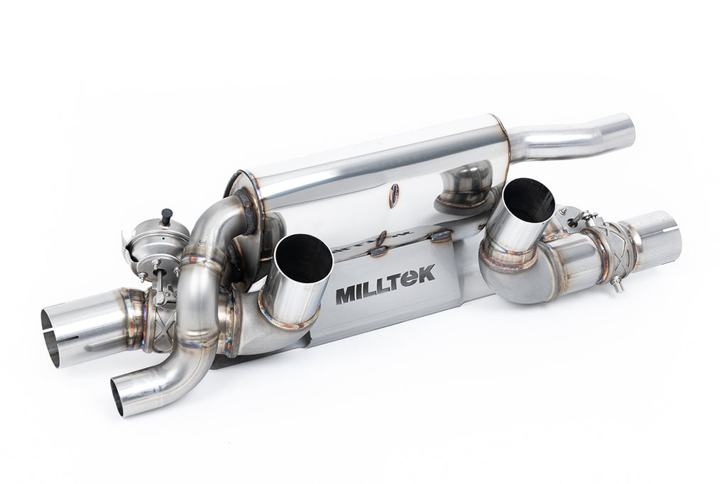 Porsche 991.2 3.0 T/S/GTS - Rear Silencer with Carbon Tips