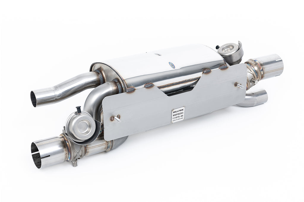 Porsche 991.2 3.0 T/S/GTS - Rear Silencer with Carbon Tips