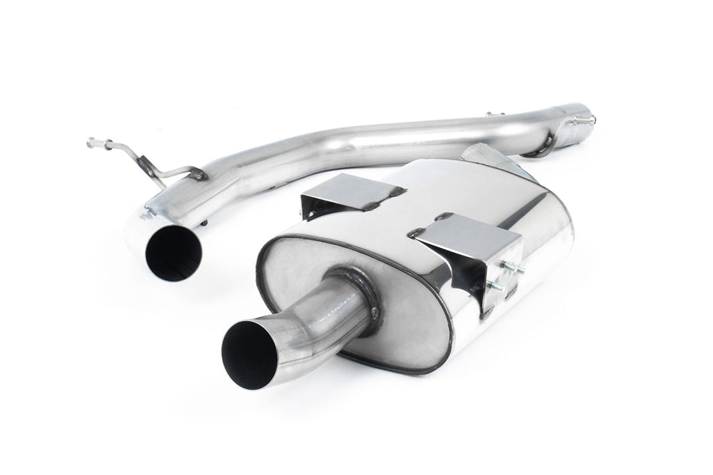 Seat Leon Cupra K1 - Non-Resonated (Louder) Cat-Back Exhaust System with Single Polished Oval Tip