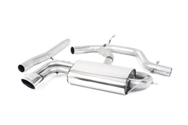 Seat Leon FR 2.0 TDI - Non-Resonated (Louder) Cat-Back Exhaust System with Oval Trim