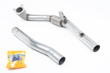 Load image into Gallery viewer, Stainless Steel Cast Large Bore Downpipe with Catalyst Delete (For Milltek 3" Cat-Back) (Seat/VW)